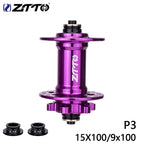 ZTTO MTB 32 Holes Disc Brake Hub Front Hub 6 Bolt Boost Hub 15x110 Thru Axle 15x100 32H Maza 9x100 QR Sealed Bearings