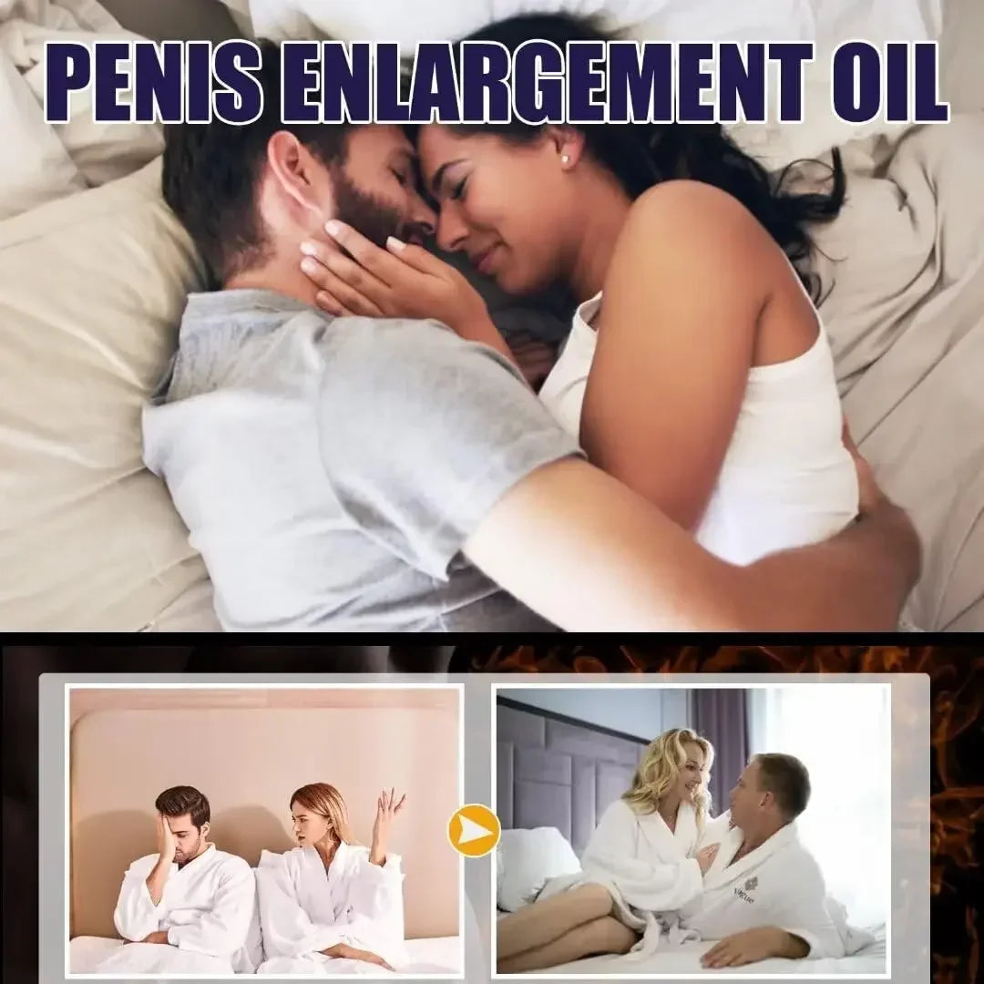 Penis Enlargement Oil Big Dick Growth Erection Enhance Massage Oil Adult Male Personal Care Sexy Orgasm Delay Liquid Sex Product