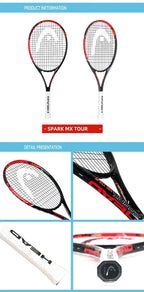 HEAD Carbon Composite Integration Tennis Racket For Beginners Men Women College Students Single Training Racquet