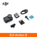 DJI Osmo Action 6 Action Camera Variable Aperture 1/1.1-inch Square Senator, New 4K Free croping Osmo Action 6