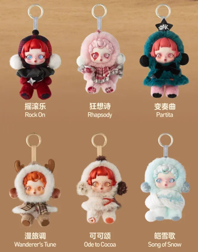 POP MART SKULLPANDA Winter Symphony Series Blind Box Mystery Box Guess Bag Toys Doll Cute Anime Figure Desktop Ornaments