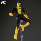 9L3D Superhero Team Invincible Boy Heroes Action Figure Lucky13 Dummy13 Multi-Colored T13 Multi-Jointed Collectible Toys Titan13