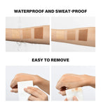 Bronze Leg & Body Makeup Foundation With Powder Puff 100ml Waterproof Long Lasting Even Skin Tone Body Tanning Cream 3 Colors