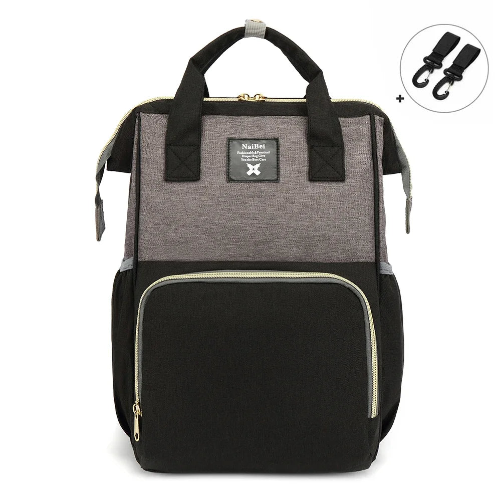 Nappy Changing Baby Nursing Bags Baby Diaper Bag Waterproof Backpack Fashion Mummy Maternity Mother Brand Mom Backpack for Mom