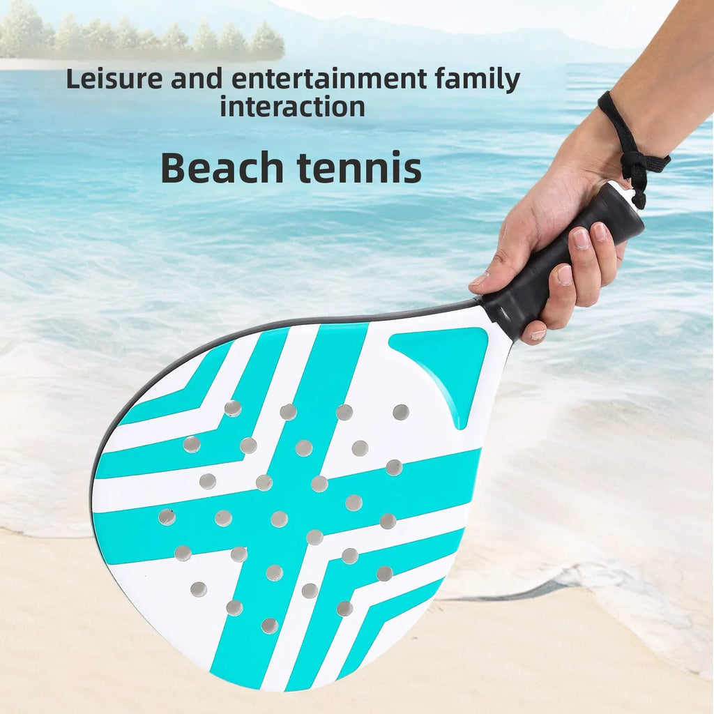 Padel Tennis Rackets beach tennis racketCarbon Fiber Lightweight Tennis Rackets Outdoor Sports Mens and Womens Glowing Racket
