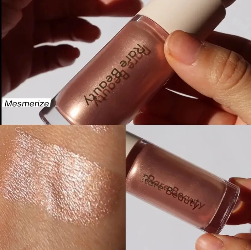 Rare Beauty Melting Cream Blush Makeup Matte Pearlescent Texture Glitter Blush Highlighter Bright nourish moisturize Lip Gloss