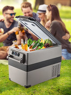VEVOR  35L 45L 55L Car Refrigerator Mini Fridge Freezer Portable Compressor Cooler 12/24V DC 110-240V Ice Box for Camping