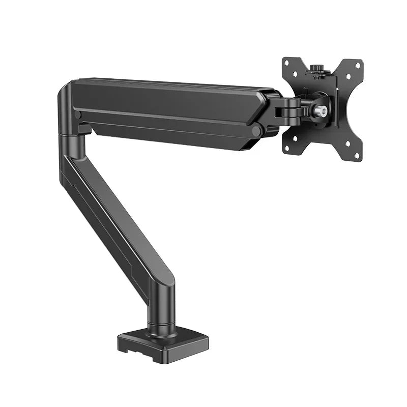 Single Monitor Mount Stand Up to 32 Inch 19.8lbs Universal VESA Desk Bracket Height Adjustable Computer Screen Holder