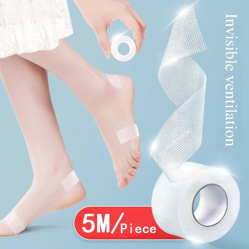 1-3-5Pcs Self Adhesive Waterproof Medical Tape For Foot Heel Blister Prevention Invisible Anti Wear Bandage Plaster Patch Secondary image