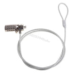 Laptop 4 Digit Combination Security Lock Cable Chain Anti-Theft Lock Replacement Q81E