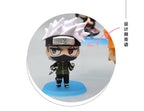 Anime Naruto Action Figure Naruto Sasuke Kakashi Itachi Model Toys Desktop Ornament Decoration Gift Boy Girl