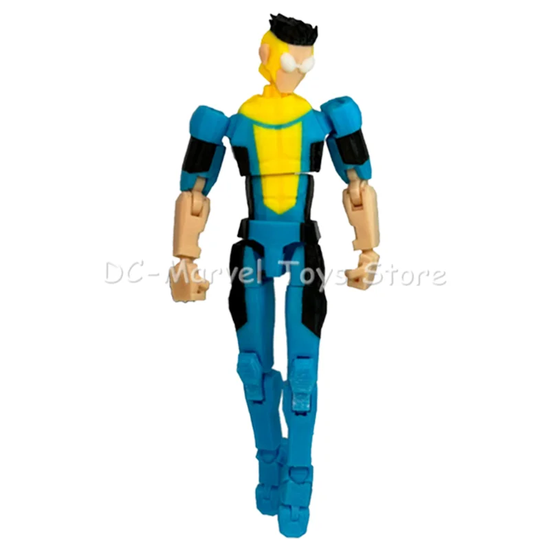 In Stock New 3d Printed Invincible Toys Action Figures T13 Dummy 13 Superheroes Multi-Jointed Movable Shapeshift Toys