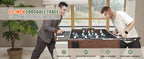 SucceBuy 55inch Foosball Table  Standard Size Foosball Table Indoor Full Size Foosball Table for Home, Family, and Game Room