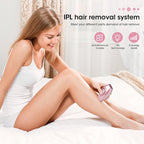 Laser Epilator IPL Hair Removal Laser Epilator For Women 500,000 Flash Depilator Pulses Permanent Painless Hair Removal