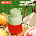 500/1300ML Electric Juicer Cup 6 Blades Blender Milkshake Machine USB Portable Fruit Milk Mixing Tool Mini Fresh Juice Blender