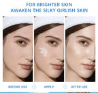 50ml Sunscreen Cream Moisturizing Soften Skin Lighweight Non-sticky Natural Radiance High Sun Protection Facial Skincare