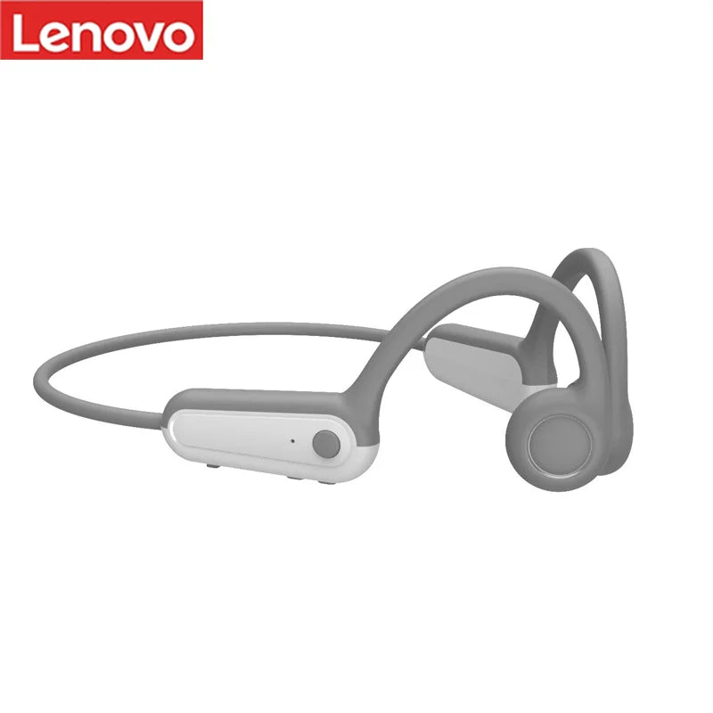 Lenovo New Real Bone Conduction Sport Headphone Wireless Earphone Bluetooth-compatible Headset Hands-free With Mic For Running