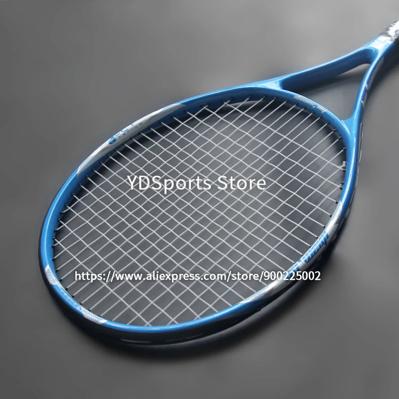 Professional Ultralight Racquet Composite Carbon Aluminium Alloy Tennisracket 45-55LBS Training Tennis Rackets Unisex Trainer