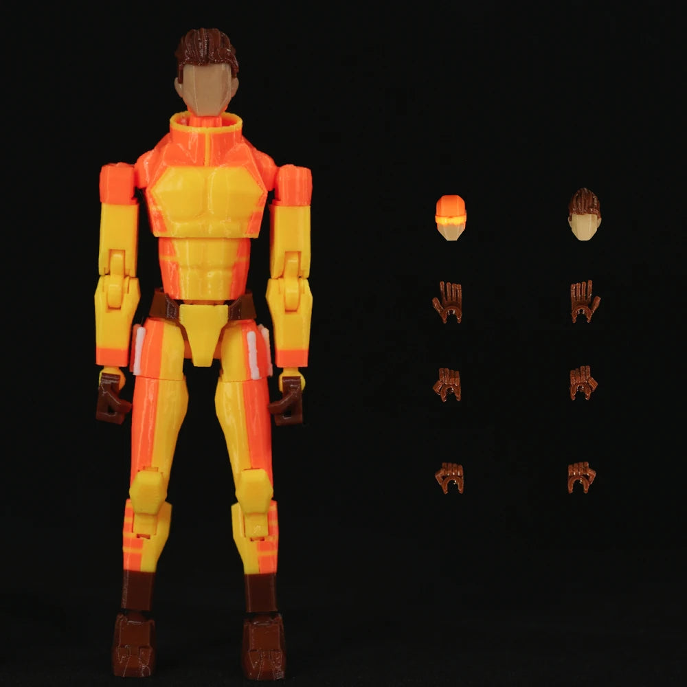 3D Printed Invincible Toys Action Figures Anime Model Lucky Dummy 13 Superheroes Mark Thragg Multi-Jointed Toy Ornaments Gifts