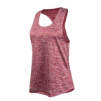 WANAYOU Sleeveless Yoga Shirts Women Quick Dry Running Sports Tank Top Sleeveless Fitness Gym Workout Top Yoga Vest
