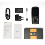 AGM M7 2+16G Volte Android Feature Phone Waterproof Touch Screen 2500mAh Cellphone with English Russian Keyboard