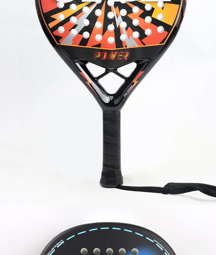 ODEA Beach Tennis Racket Full Carbon Fiber Rough Surface Outdoor Sports Racket For Men Women Adult Senior Player 3K 18K