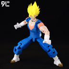 9L3D Printed Dragon Ball Son Goku Vegeta Beerus Frieza Anime Lucky13 Dummy13 Titan13 Action Figures Multi-Jointed Movable Toys