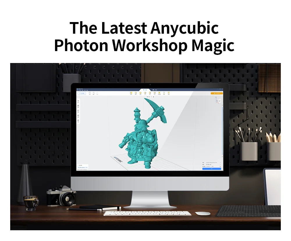 ANYCUBIC Photon Mono M7 Pro UV Resin 3D Printer 10'' 14K LCD 3D Printer With Automatic Resin Refill High Speed Printing