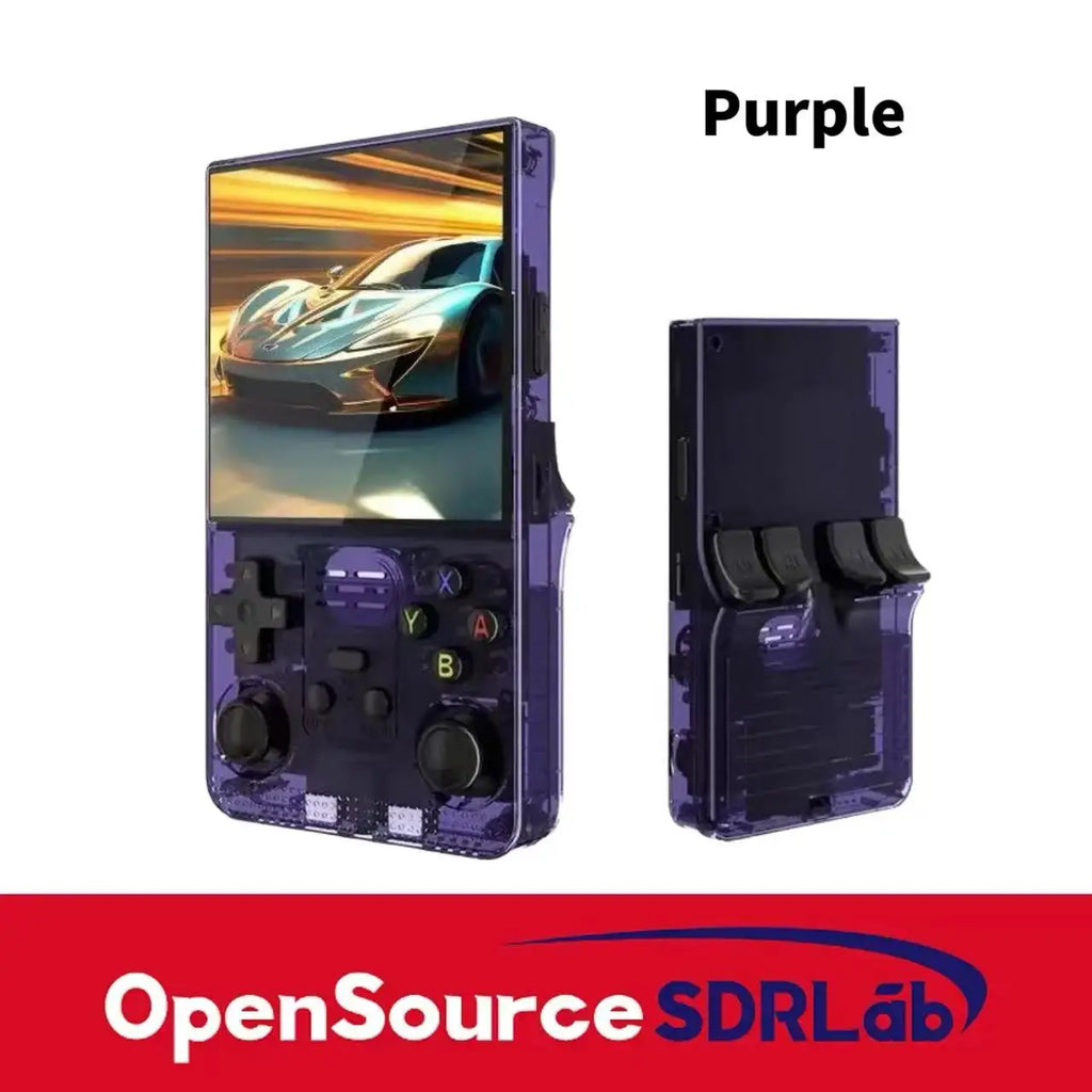 Open source handheld 4.1-inch high-definition large screen dual joystick 3D classic game R36S PSP game handheld