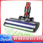 Brush Head For Dyson V7 V8 V10 V11 V15 LED Dust Detection Floor Head Replacement Vacuum Attachment For Hard Floors
