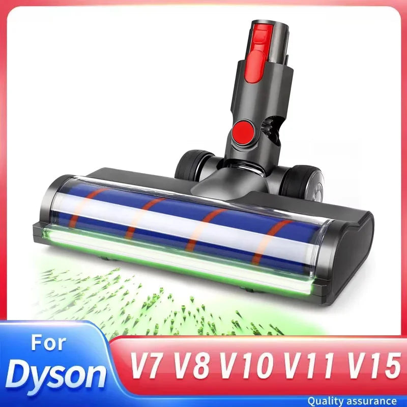 Brush Head For Dyson V7 V8 V10 V11 V15 LED Dust Detection Floor Head Replacement Vacuum Attachment For Hard Floors Main image