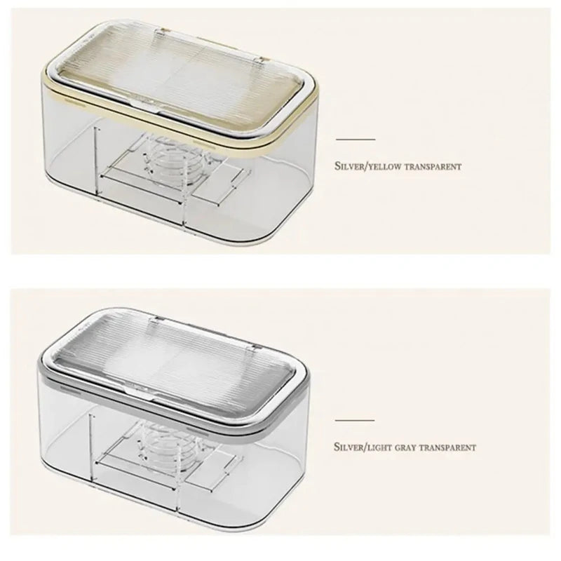 Wall-Mounted Wet Wipes Holder Wall Mounted Wet Wipes Dispenser Box with Capacity EasyOpen Spring Plate Multifunctional D-ABAM