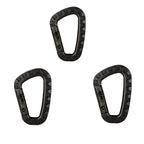 Tactical Carabiner Carabina Karabiner Clip Plastic Cadet Hiking Camping