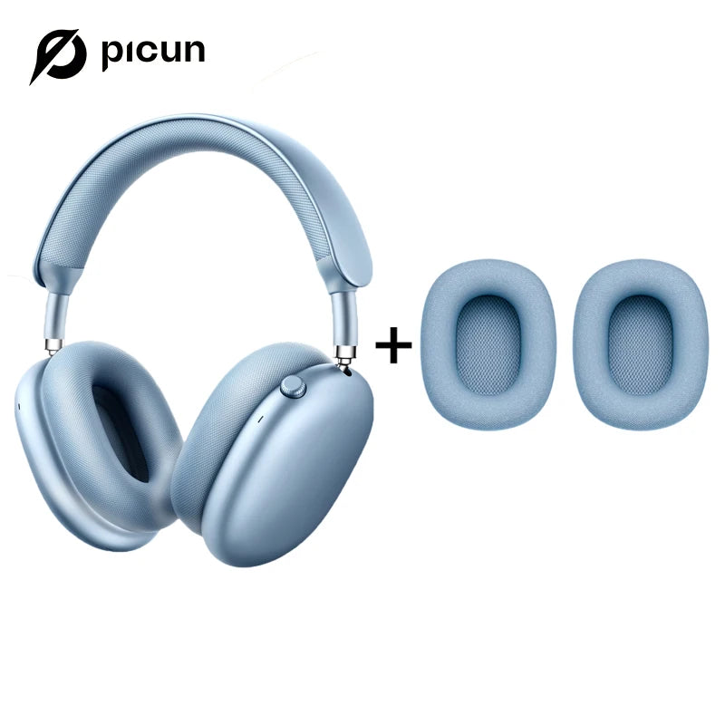 Picun F8MAX ANC Wireless Headphone 59dB Hybrid Active Noise Canceling Spatial Audio Earphone Bluetooth 6.0 Over Ear Headset 180H