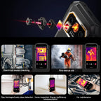 Ulefone Armor 27T Pro+ 5G Rugged Phone 10600mAh Android 15 Smartphone 50MP+64MP Night Camera 6.78" 120Hz 24GB+256GB NFC Mobile