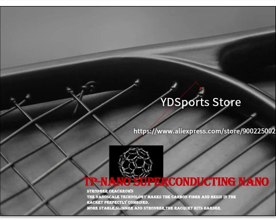 1pcs 27inch Technical Type Tennis Rackets Strung Carbon Aluminum Alloy Recreational Racquet Shockproof With Carry Bag For Adult