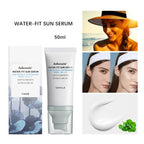 50ml Sunscreen Cream Moisturizing Soften Skin Lighweight Non-sticky Natural Radiance High Sun Protection Facial Skincare