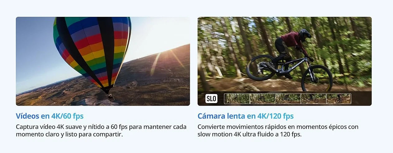 DJI OSMO NANO Lightweight Sports Action Video Cameras 1/1.3 ″ Sensor 143 ° Wide Wearable Camera For Cycling Running Vlogging