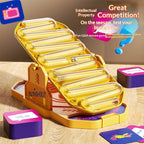 TILT N SHOUT: A Family Edition of the Best-Selling Tilt-and-Shout Board Game with Competitive Question-and-Answer Gameplay