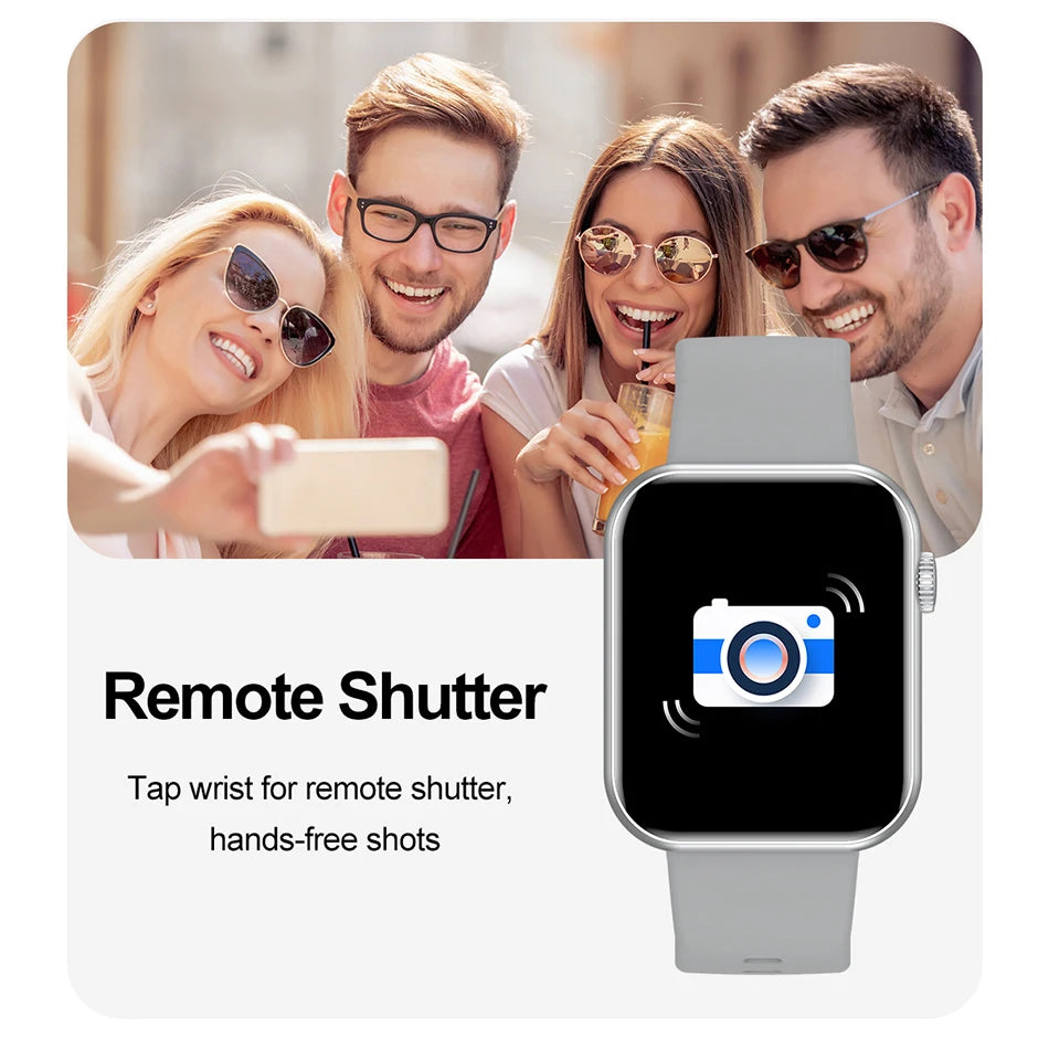 2025 New Sports Smart Watch Men Full Touch Screen Heart Rate Bluetooth Call 1.9 inch AI Voice IP68 Waterproof Smartwatch Women
