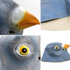 Pigeon mask costume novelty Halloween costume party bird head cute funny mask