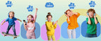 AWATRUE HK05 Kids Study Wired Children'S Headphones Stereo Sound Headset Kids Earphone with Mic Music Headset Limited Volume