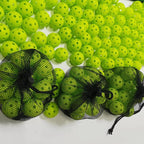 〔E〕10pcs Indoor golf ball golf practice balls golf light ball have hole Golf Traini〔Winter5〕