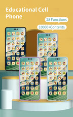 Toy Cell Phone Educational Toys Cellphone Baby Kid Educational Toy Phone Mobile Phone Model Toy for Children Birthday Xmas Gift
