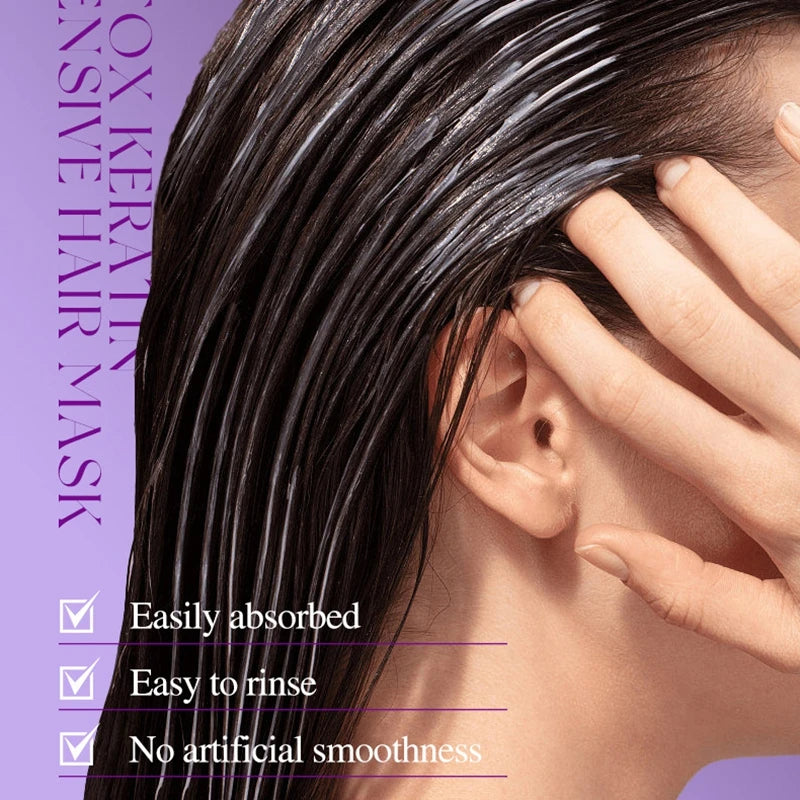 Magical Keratin Hair Mask 5Second Repair Damaged Frizzy Hair Soft Smooth Shiny Nutrition Deep Moisturize Hair Treat Care Product