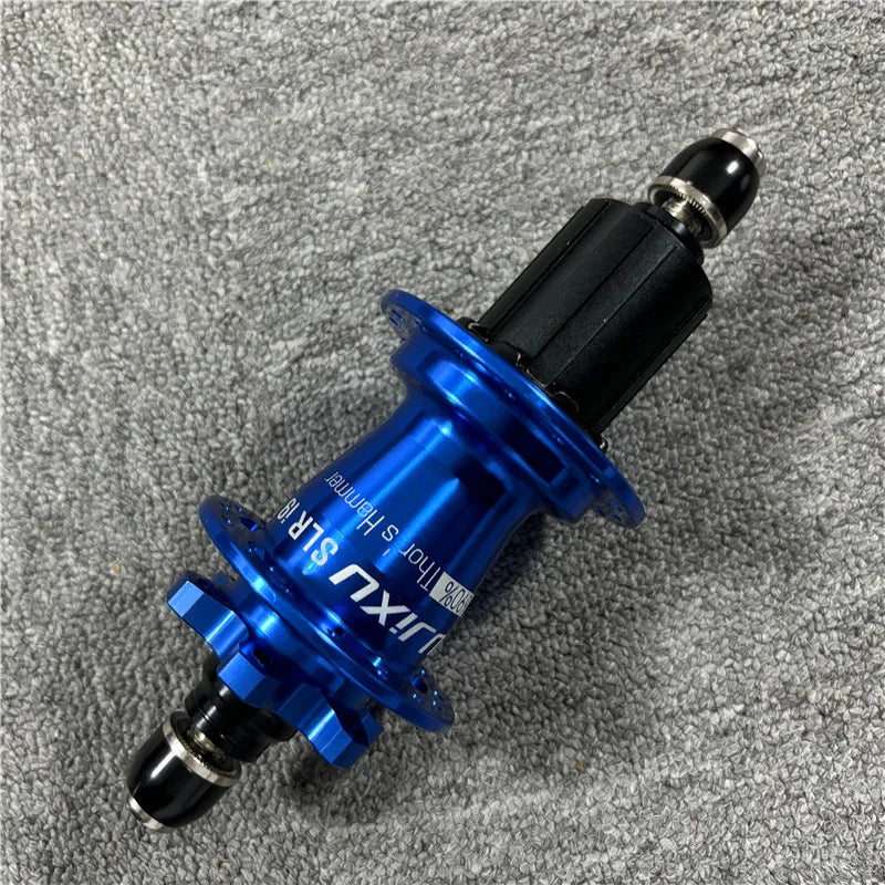 690 rings RUJIXU-MTB Hub Single Speed Locks, CNC Machining, Aluminum Alloy, 32 Holes,  135x10mm, DJ Bike Hubsets, 6Claw, 2 Teeth