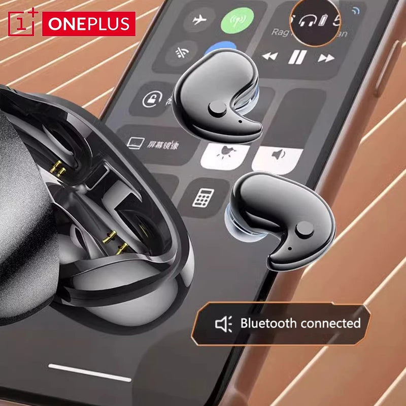  Oneplus Sleep Headphones Wireless Bluetooth Earphones Semi-in-ear Mini High-quality Sound Long Battery Life Office Travel