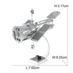 Space Exploration 3D Metal Puzzle Shuttle Hubble Space Telescope Mars Rover Model Toy for Kids Creative Jigsaw Puzzle Gift Toys