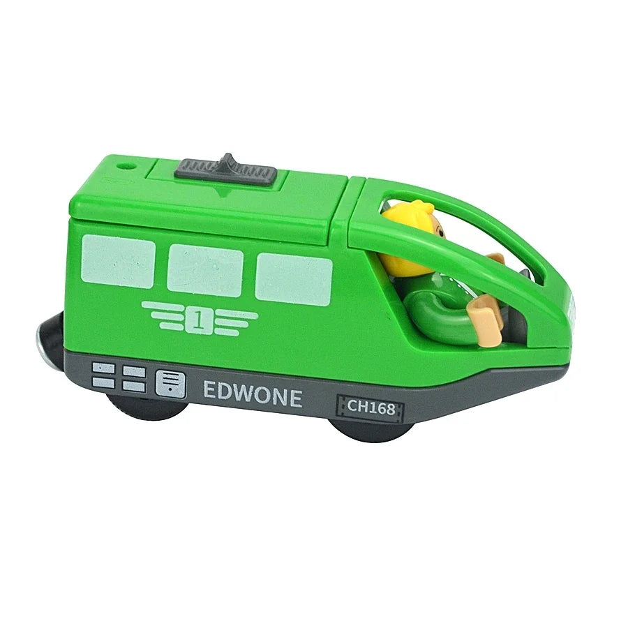 Locomotive Magnetic Car Electric Train Toys Fit All Brand Biro Wooden Diecast Slot Train Track Railway Educational Toys For Kids