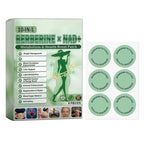 Berberine Patch Nano Microneedle Patch with Natural Ingredients, Daily Weight Management Body Firming Sticker for Women Men
